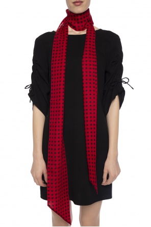 Patterned scarf, zdjęcie 2 Patterned scarf od Saint Laurent